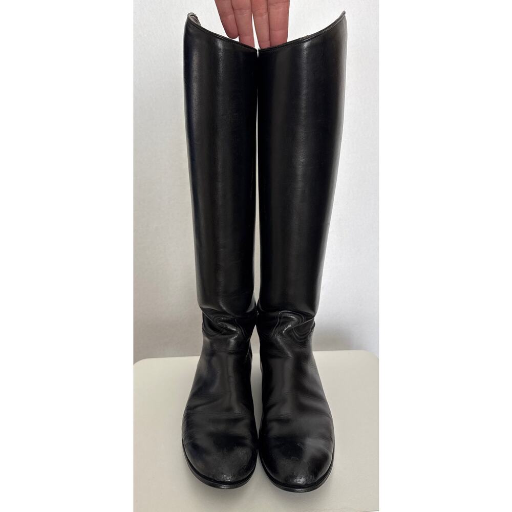 Vintage E. Vogel Custom Field Riding Boots 16.5” 14” Calf US 7 - Picture 9 of 16